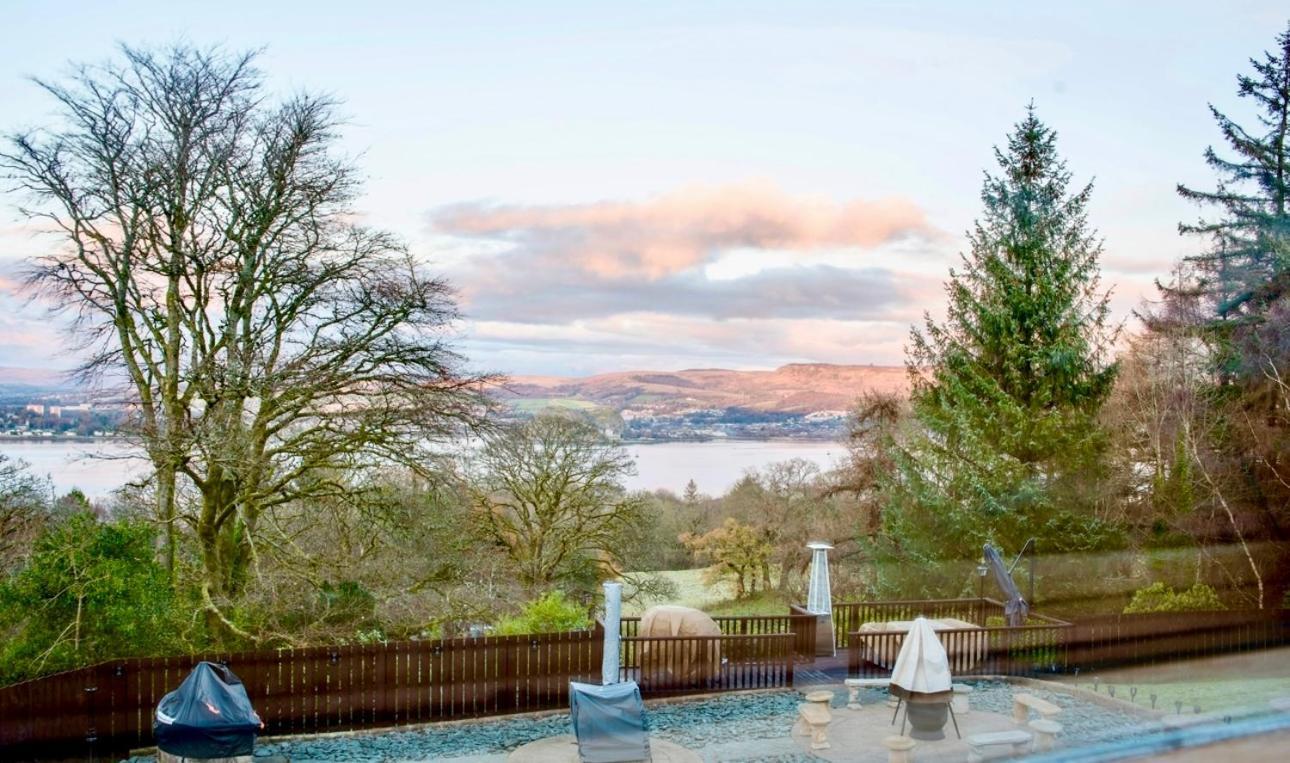 Villa Gleddoch Coach House Langbank Exterior foto