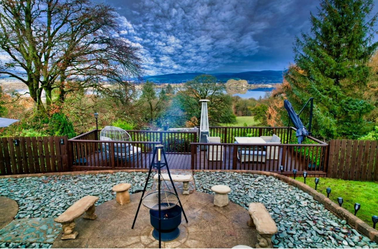 Villa Gleddoch Coach House Langbank Exterior foto